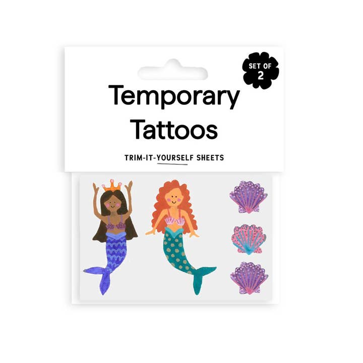 Saint Tattoos - Venta al por mayor Tatuajes temporales - Tatuajes temporales de sirenas2