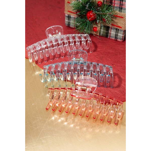 JOSSLYN by wall to wall - Wholesale Hair Clip - Women's - EXTRA LARGE CURVED HAIR CLAW CLIPS | 40H462