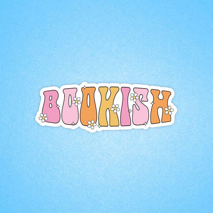 Bookish sticker, Laptop sticker, Smut, Groovy sticker for wholesale by Radical Buttons