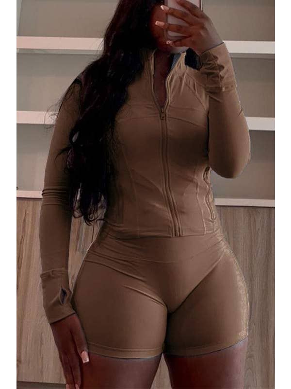 Queen Fashion - Wholesale Top & Skirt Set - Women's - 2 pieces tracksuit set