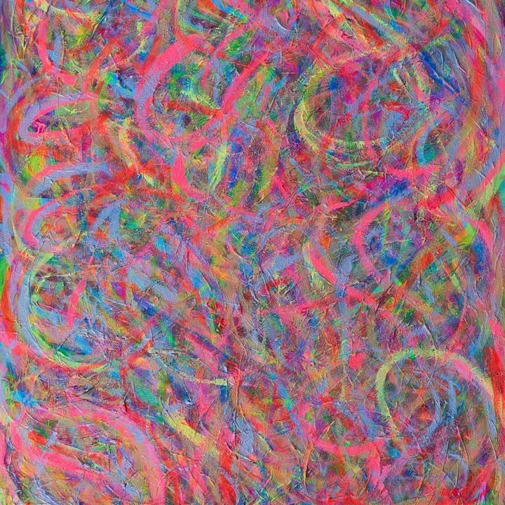 Feminine Energy – Expressive Abstract Painting | 23.5x29.5 Inches for wholesale by Brianne Valentino LLC