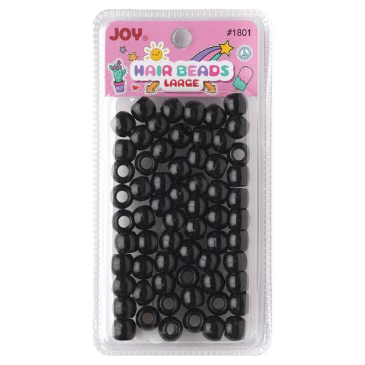 Perles à cheveux Joy Large, 60 carats, noires pour la vente par Annie International, Inc.