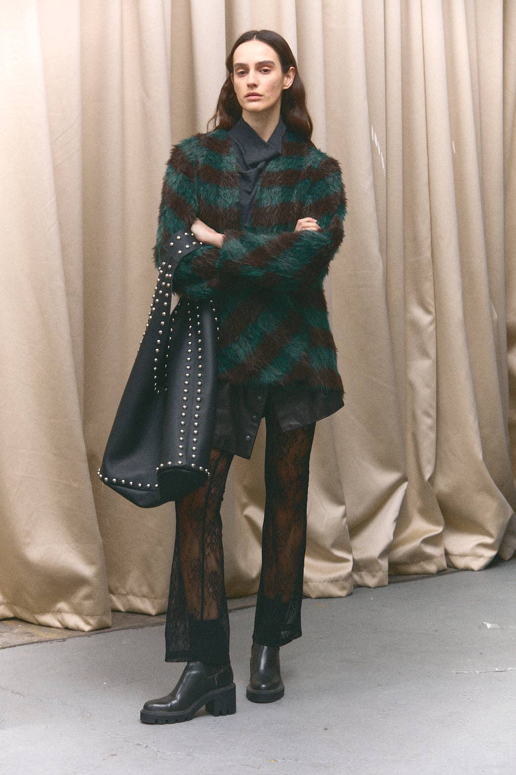 SUNDAY LIFE - Wholesale Pants - Women's - Ivy – Black Stretch Lace Pants3