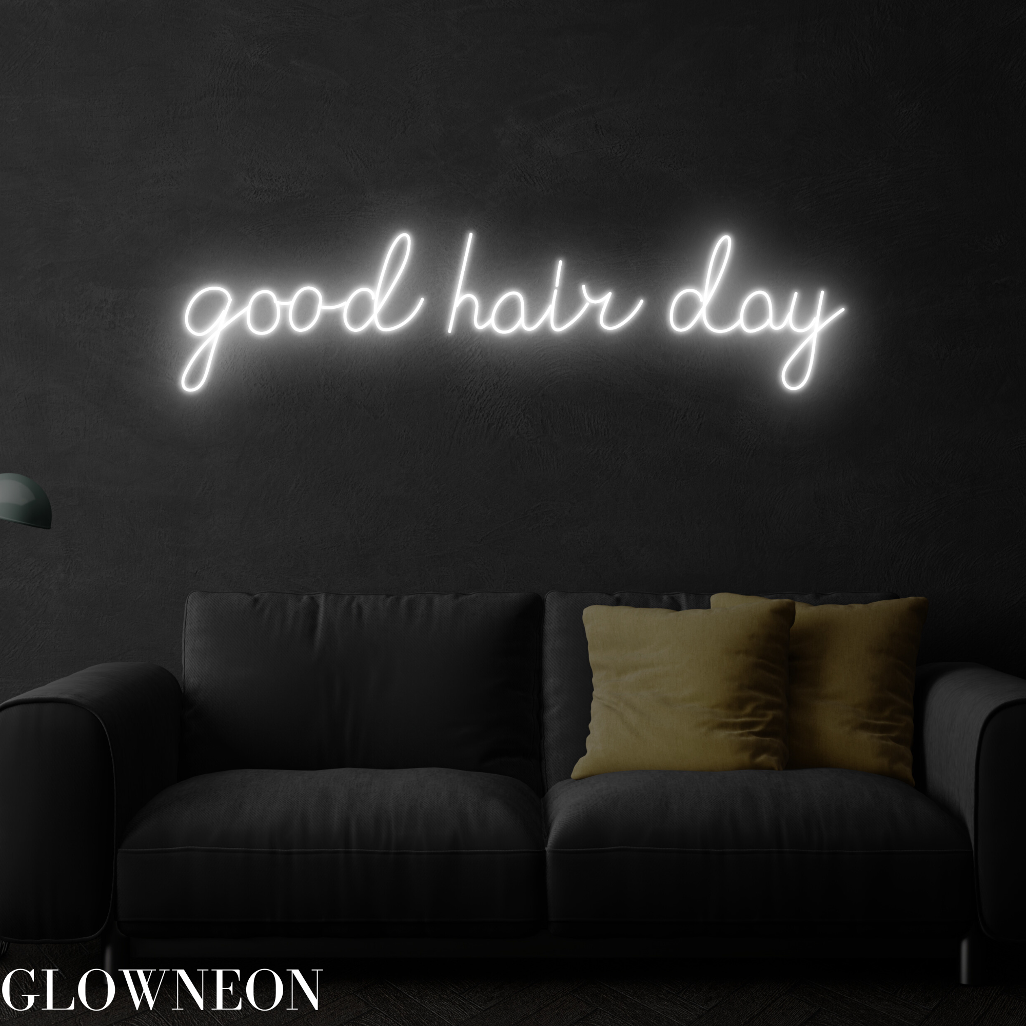 Glow Neon - Wholesale Neon Sign - Good Hair Day Neon Sign, Hair Salon Led Sign, Barber Decor1
