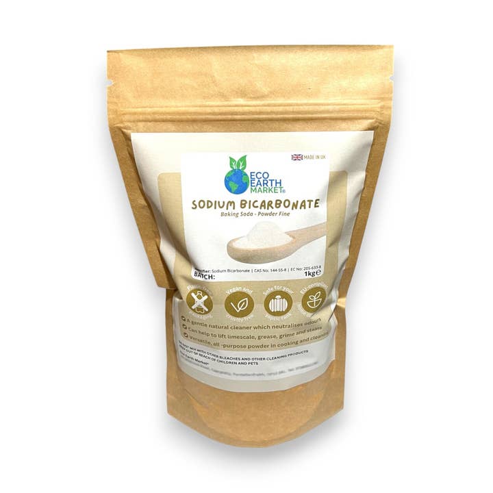 Sodium Bicarbonate 1kg - Baking Soda for wholesale by Eco Earth Market