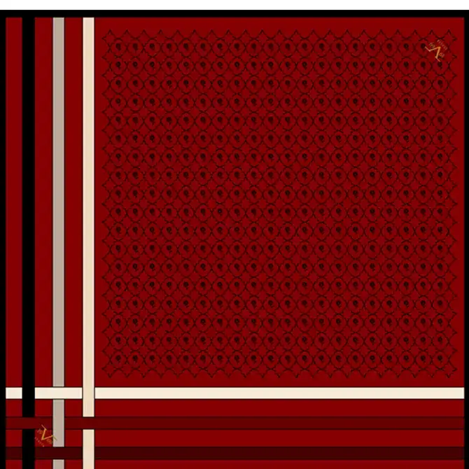 Versace 19.69 Abbigliamento Sportivo SRL - Wholesale Scarf - Women's - FOULARD ALMA- RED0