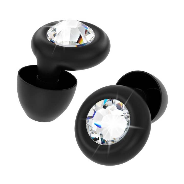 EarGems™ Earplugs - Midnight Black for wholesale by JING Essentials