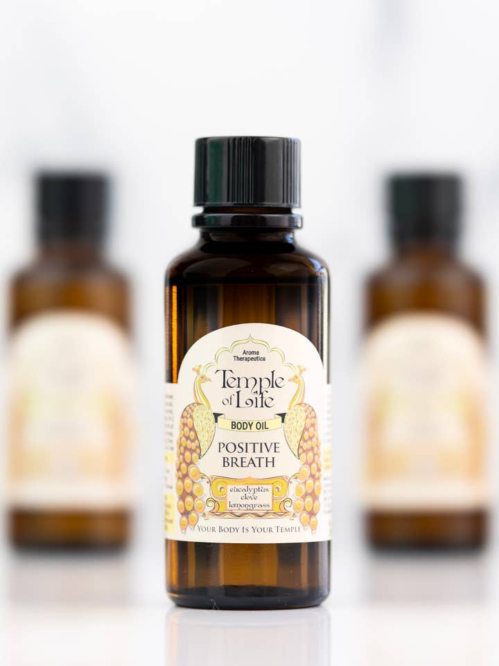 Kroppsolja | Positiv Andedräkt | Apoteksolja | Återupplivande för wholesale av Temple of Life Oils & Perfumes