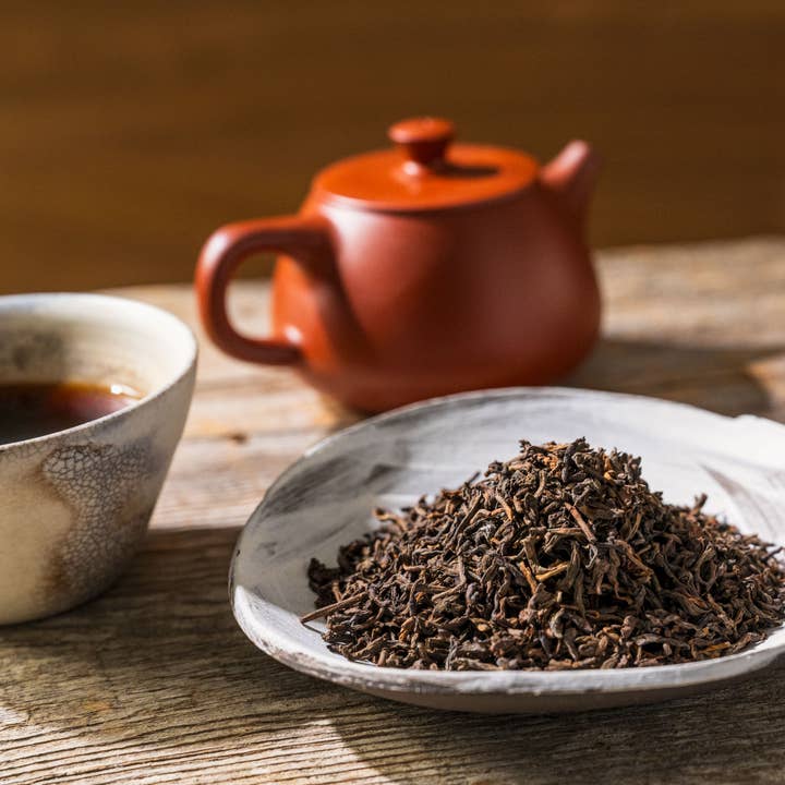 Rishi Tea & Botanicals - Wholesale Loose Tea - Pu'er Classic Organic Pu'er Tea (4 oz)