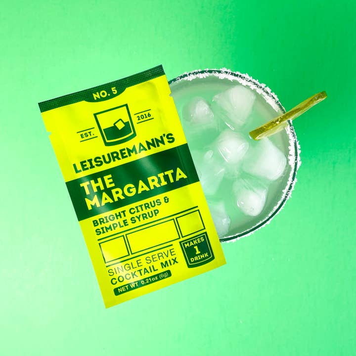 Leisuremann's Cocktail Mixes - Wholesale Cocktail Mix/Syrup - Margarita Single Serve Cocktail Mixer