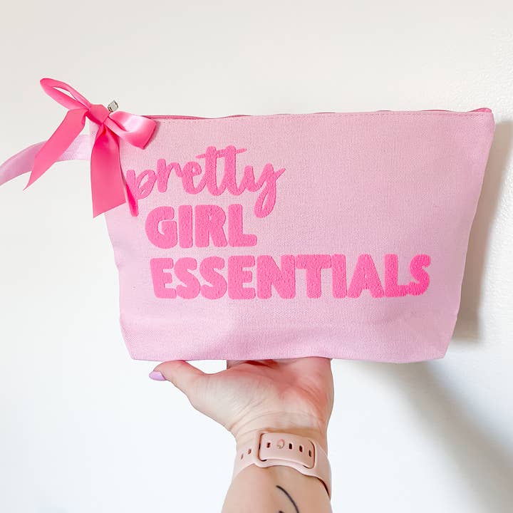 Lauren Ann Boutique & Designs - Wholesale Makeup/Cosmetic Bag - Pretty Girl Essentials Cosmetic Travel Bag