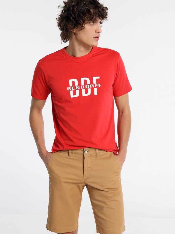 BENDORFF - Chino shorts i twill farve | Størrelse i tommer for engroshandel hos PAUSANT SHOP ONLINE