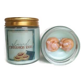 Pampered Senses Candles Glazed Cinnamon Roll for wholesale by Pampered Senses Candles