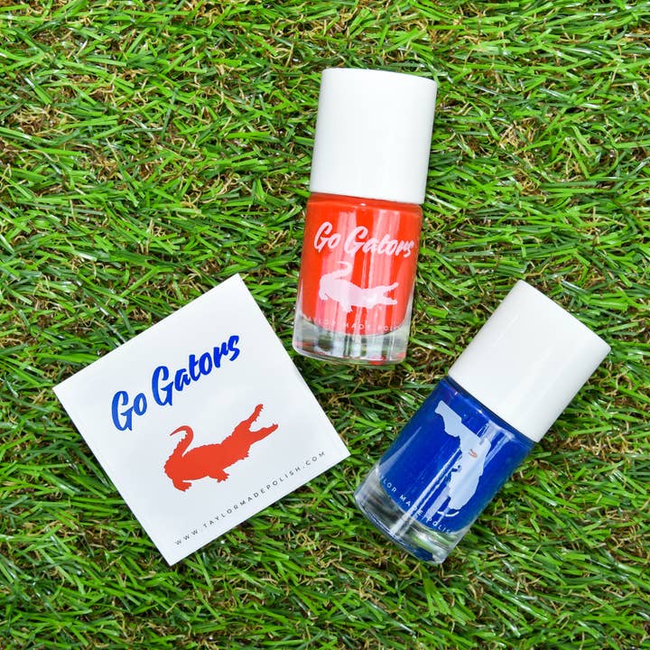 Verniz de Unhas Florida Gators Game Day por atacado de Taylor Made Polish