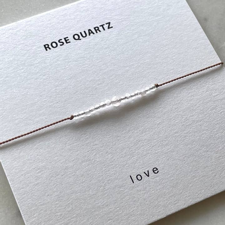 Soulsilk - Wholesale Beaded Bracelet - Rose Quartz Love Bracelet, Valentine's Day Jewelry for Her2