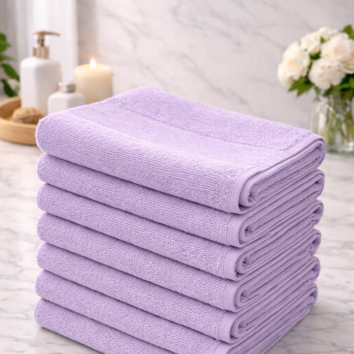 Toallas de mano de algodón turco Luzia – juego de 6 para venta al por mayor de Luzia