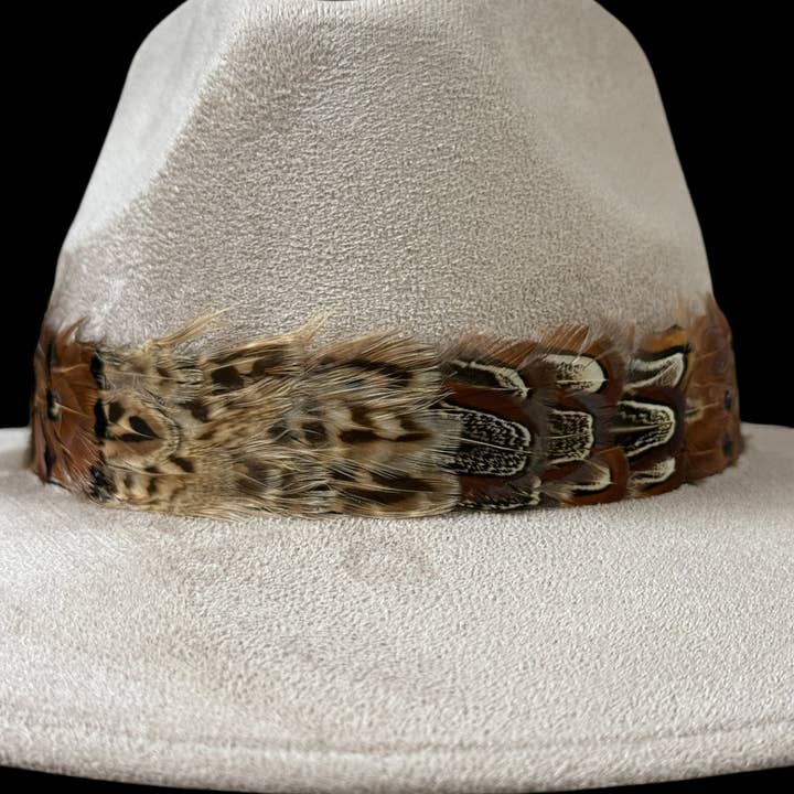 Nati Natash - Wholesale Hat Accessory - Women's - Feather hat band with strap