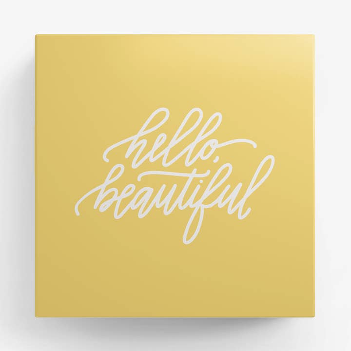 Hello, Beautiful LIEFlet for wholesale by LIEFdesign