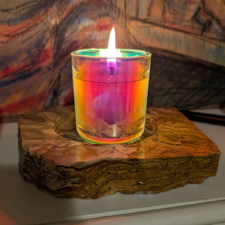 SpillProofLiquid - Wholesale Jar/Filled Candle - Mystery Scent Mini 4 oz Reclaimed 100% Soy Wax Candles3