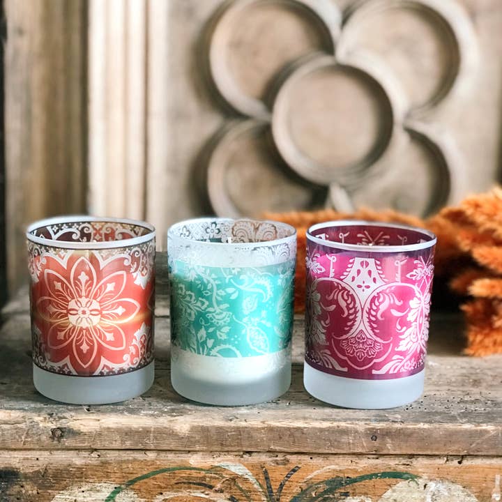 Patina Vie 3 Piece Fragranced Candle Set - Jeweled for wholesale by Patina Vie