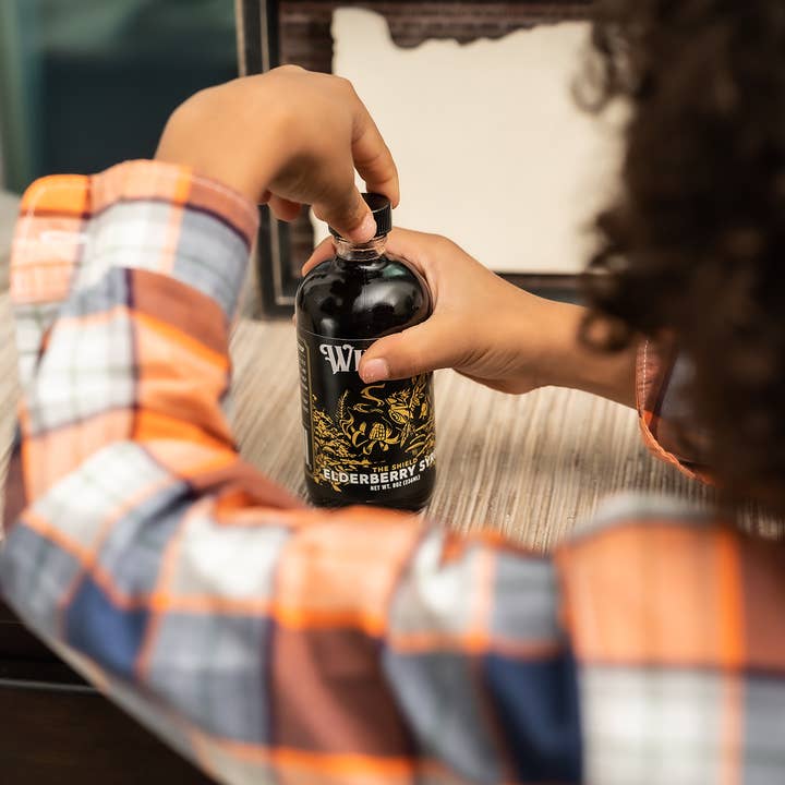 Wildfire Elixirs - Wholesale Oral Supplement/Vitamin - Elderberry Syrup - The Shield 8oz4