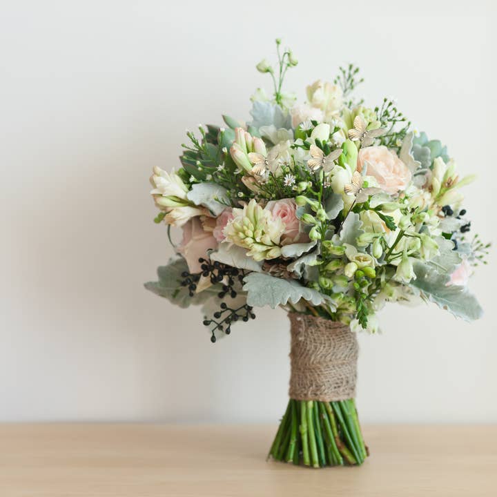 The Brass Butterfly - Wholesale Live Plant - Brass Butterfly Plant Sticks (Set of 6)6