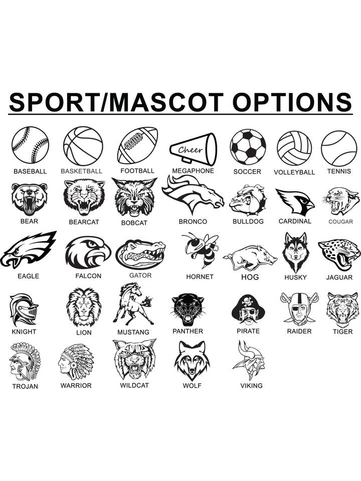 American Threadz Apparel - Wholesale Screen Printed T-Shirt - Women's - Custom Mascot Stacked Tee1