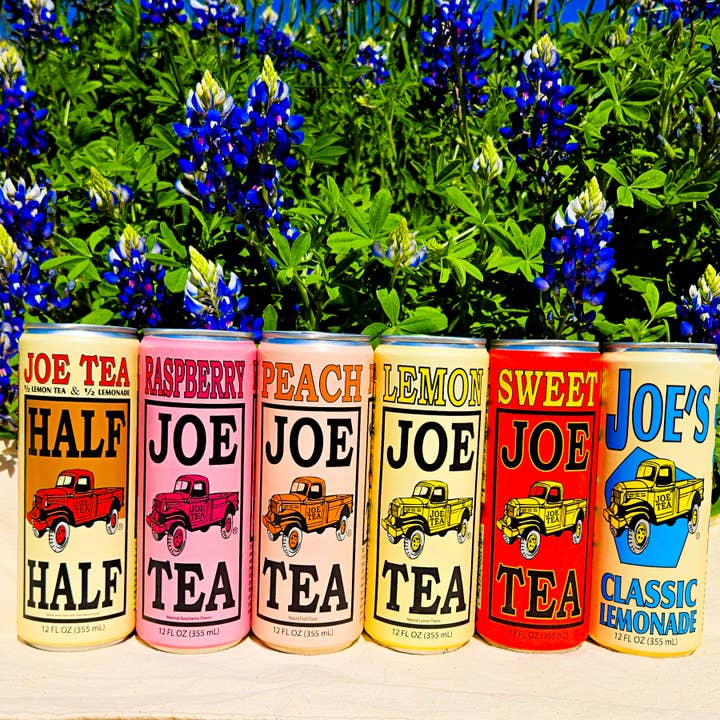 Joe Tea & Joe Chips - Wholesale Iced Tea - Ultimate 6-Flavor Iced Tea & Lemonade Pack – 72 Cans
