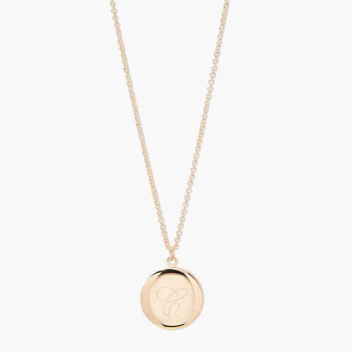 Isla Long Locket for wholesale by Brook & York