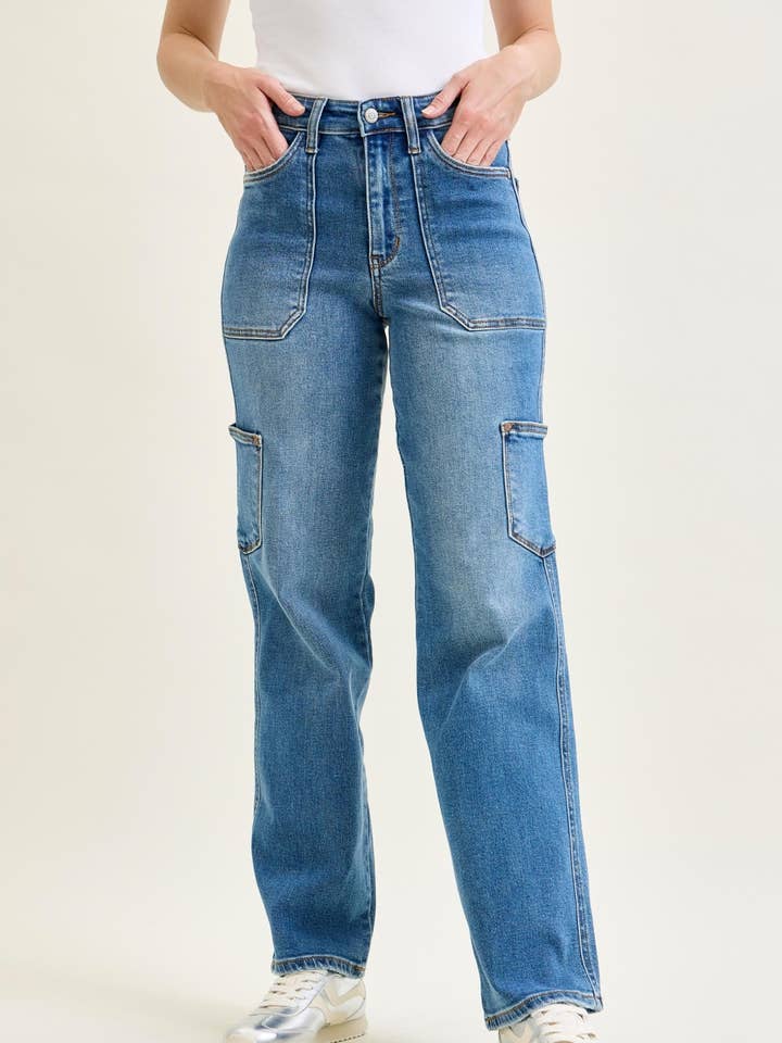 HW 90's Straight for wholesale by Judy Blue Jeans