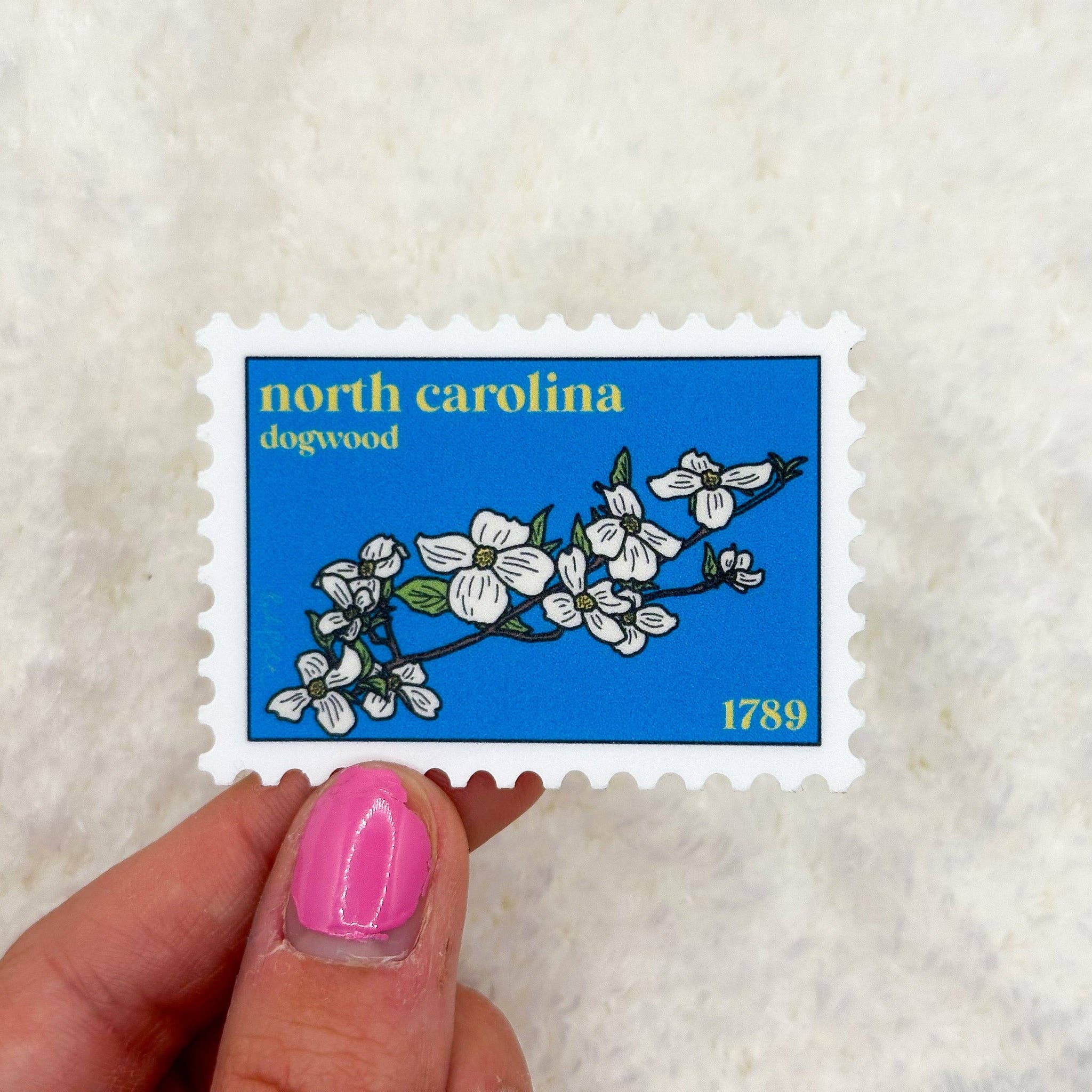 Slik Art and Design - Wholesale Sticker - North Carolina Stamp Sticker