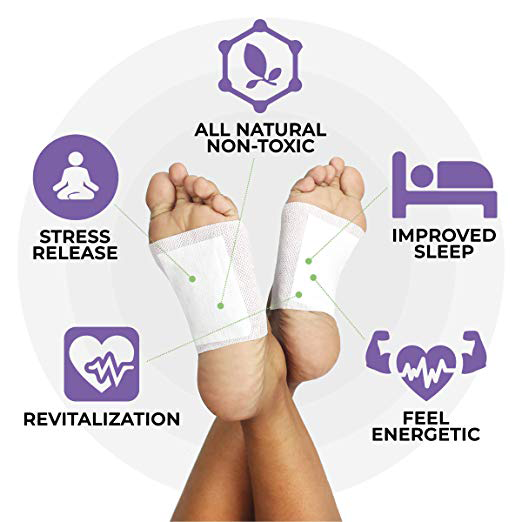Healthy Energy Amazing Life - Vente Masques pour les pieds - Patchs de sommeil Bodytox lavande12