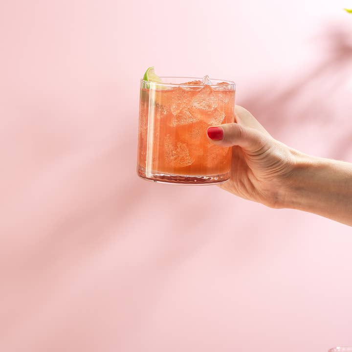 JoyJolt - Wholesale Cocktail/Liquor Glass - JoyJolt Elle Fluted DOF Whiskey Tumbler Drinking Glass1