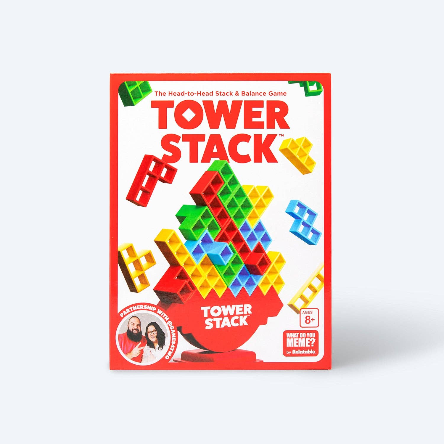 What Do You Meme - Wholesale Board Game - Tower Stack — The Head to Head Stack and Balance Family Game
