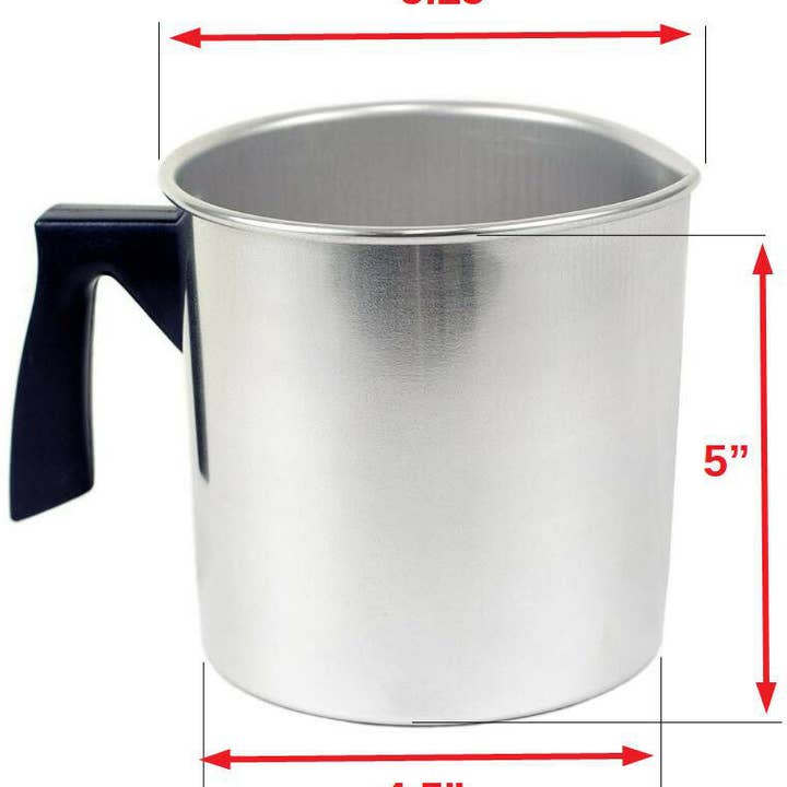 Starlight Wholesale LLC. – Aquecedor de cera por atacado – Jarro de Cera para Velas: Panela de Derretimento de Cera com Bico Antigotejamento e à Prova de Queimaduras1