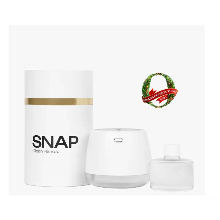 SNAP luxe handdesinfecterend pakket met geur voor de feestdagen voor wholesale door SNAP Wellness