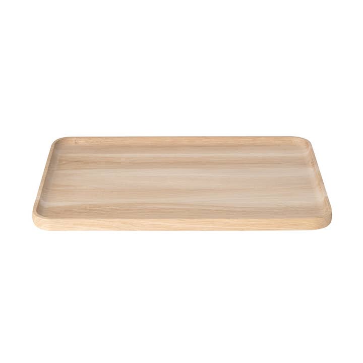 OKU Oak Rectangular Tray - Natural for wholesale by blomus