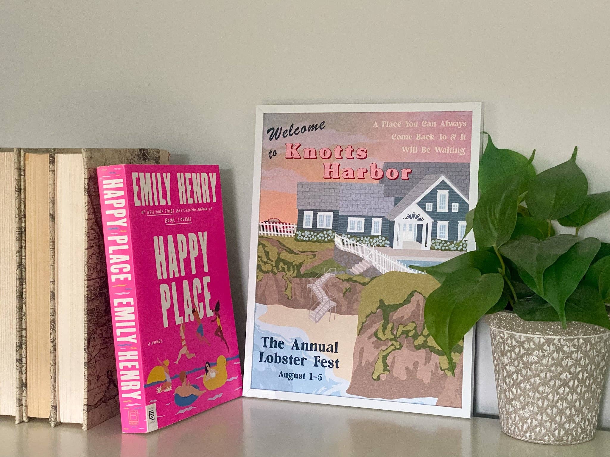 The Literary Loft - Wholesale Art Print - Knotts Harbor Art Print1