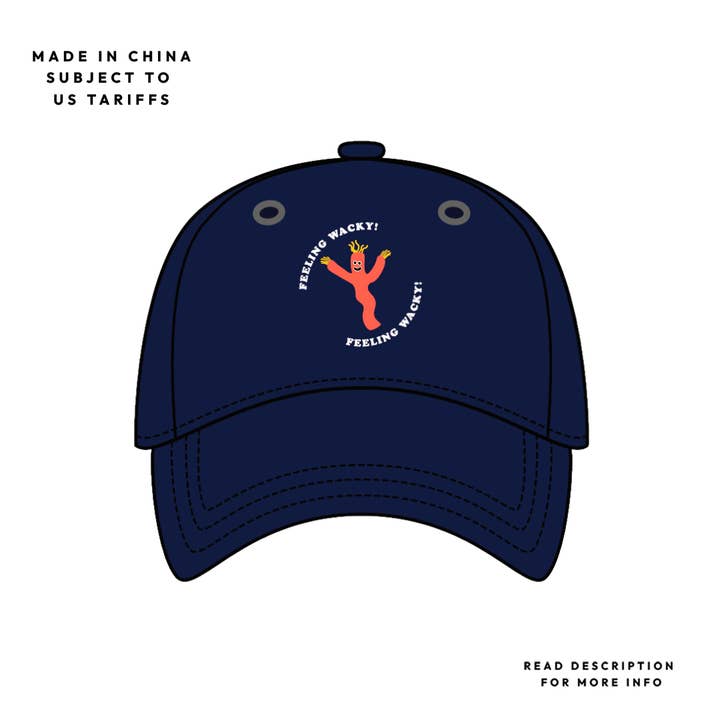 Party Mountain Paper co. - Wholesale Baseball Cap - Unisex - Feeling Wacky Baseball Dad Hat | Last Chance