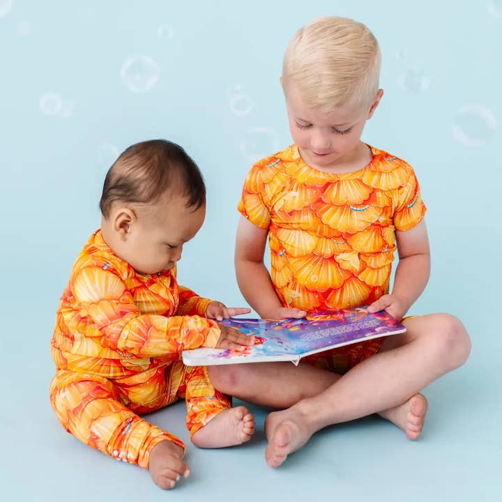 Dreambly Me - Wholesale Sleepwear Set - Kids - Lira the Sea Fairy Short Pajama Set4