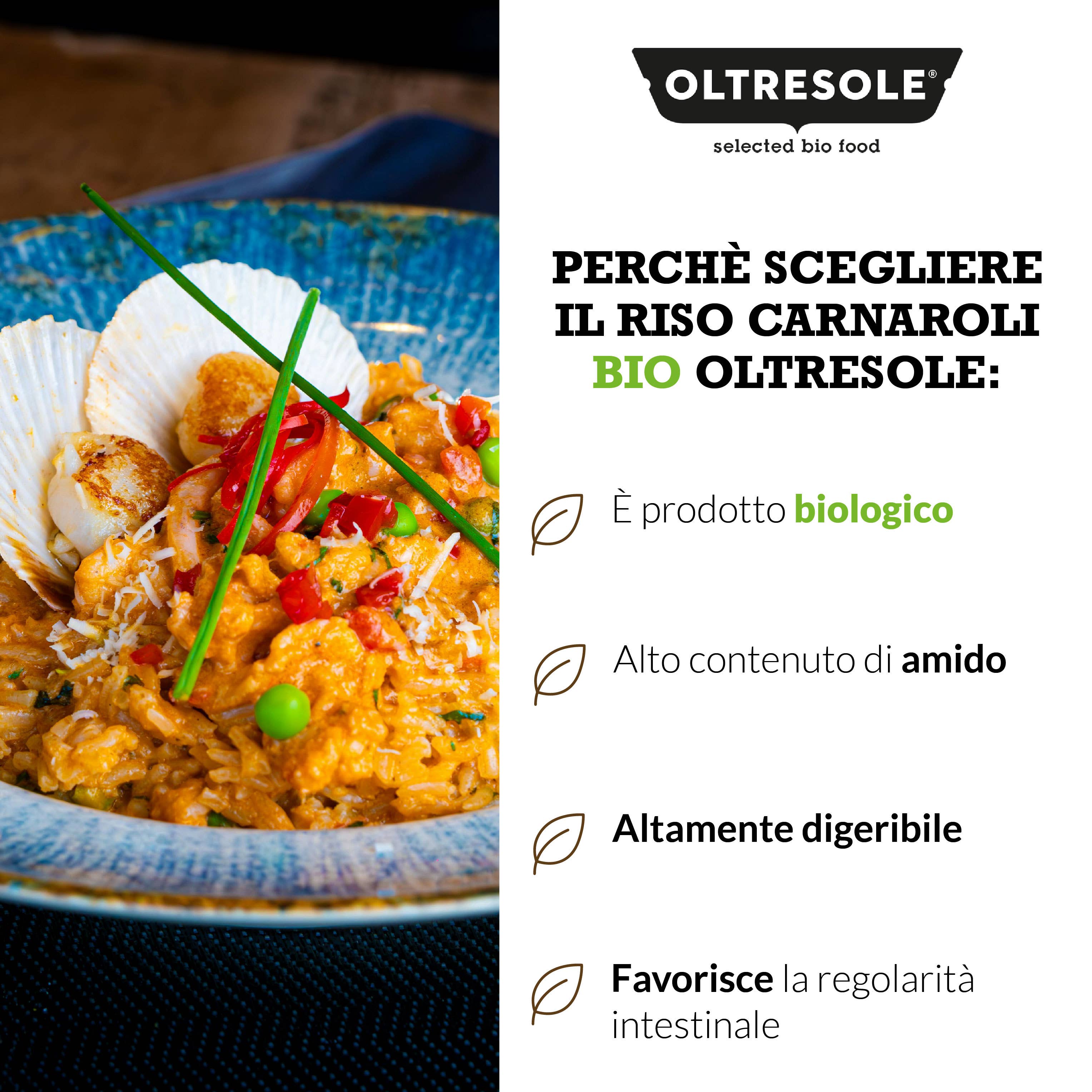 Oltresole – Großhandel Reis – CARNAROLI-REIS 500 g6