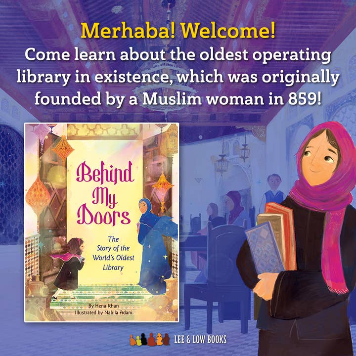 Lee & Low Books Inc - Wholesale Preschool Book (3-5) - Behind My Doors: The Story of the World's Oldest Library6