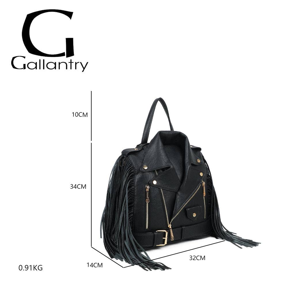 Gallantry - Wholesale Backpack - Unisex - Dakota Frangé (G-7498-1)1