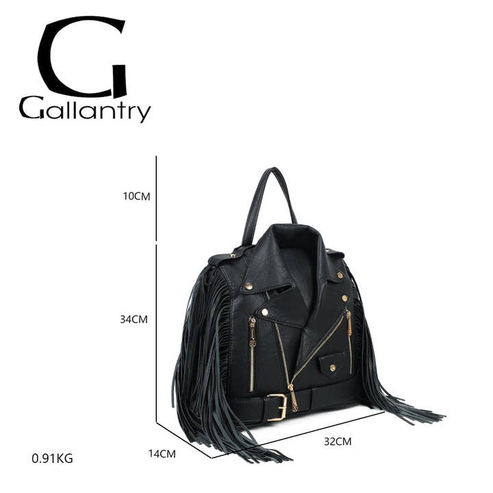 Gallantry - Wholesale Backpack - Unisex - Dakota Frangé (G-7498-1)1