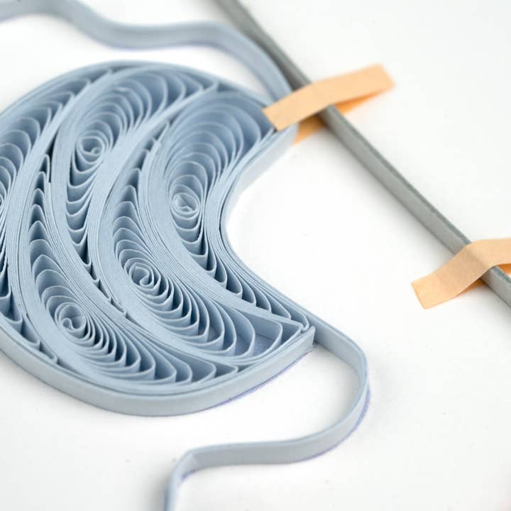 Quilling Card - Wholesale Baby Card - Baby Clothesline2