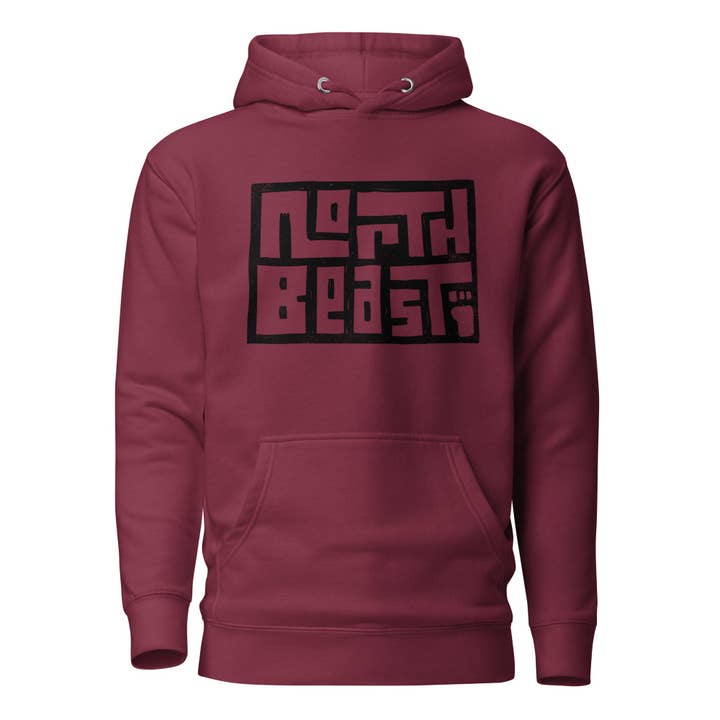 North Beast Cube logo - Unisex Hoodie for wholesale by North Beast