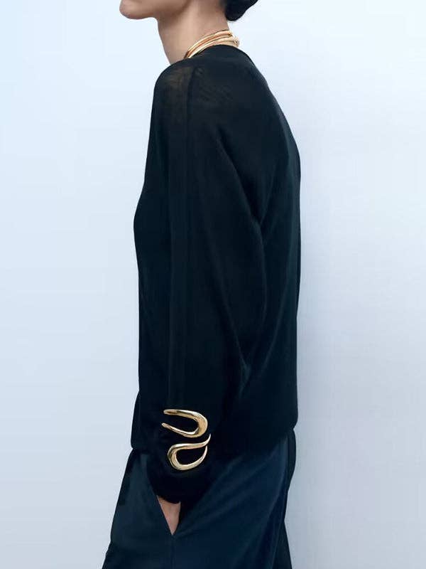 UZ Wholesale Store – wholesale Manschettarmband – Geometriska ihåliga enfärgade armbandstillbehör2