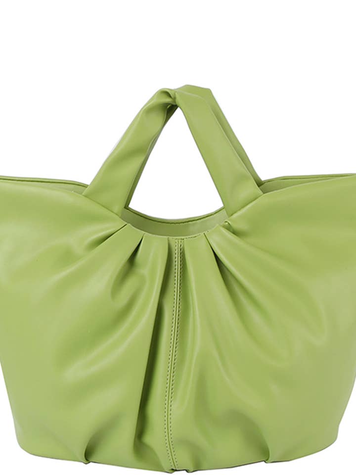 SAC À BANDOULIÈRE À POIGNÉE PLISSÉE LISSE ET CHIC pour la vente par Shop Neighbors