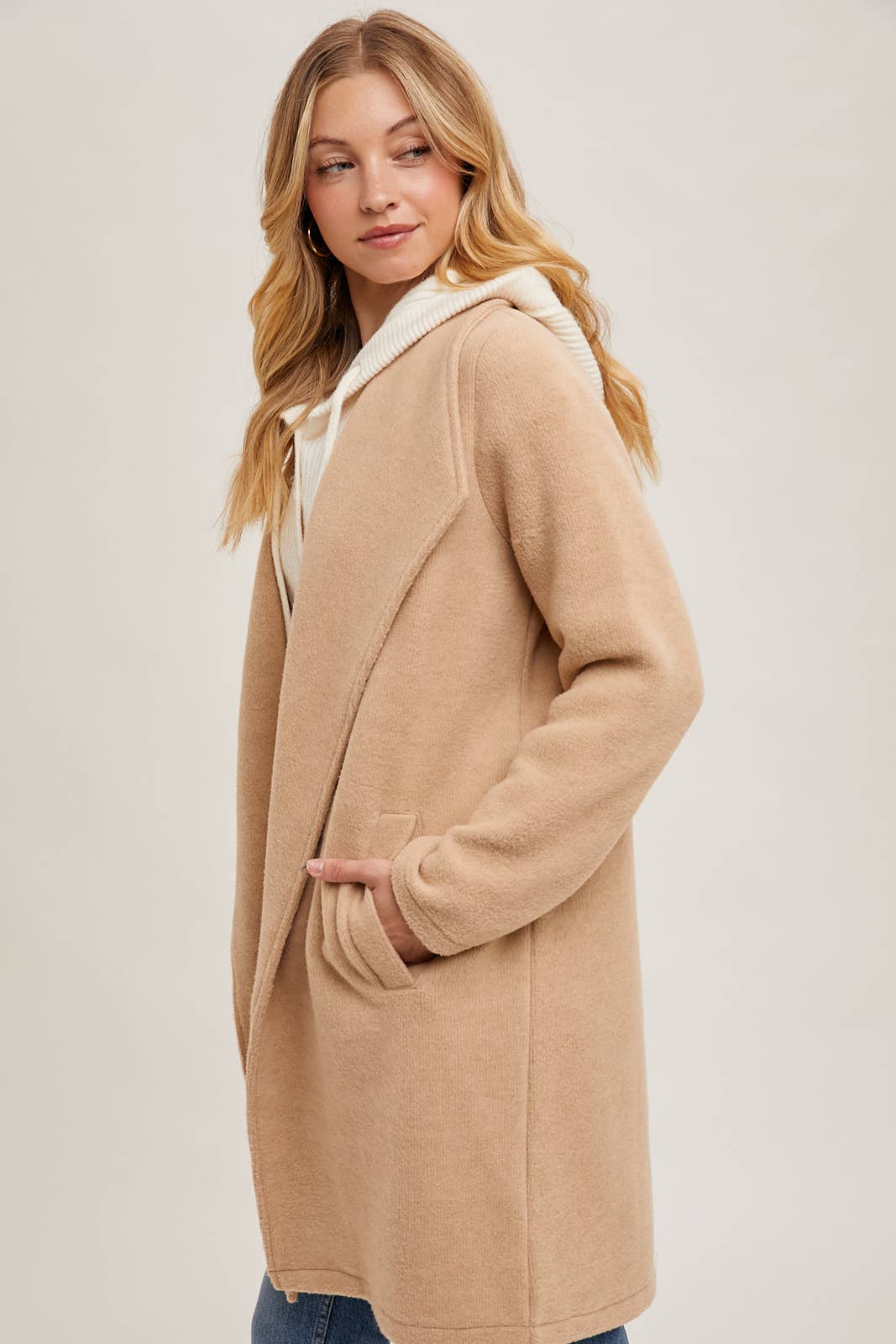 Bluivy - Wholesale Coat - Women's - OPEN FRONT KNIT COAT JACKET16