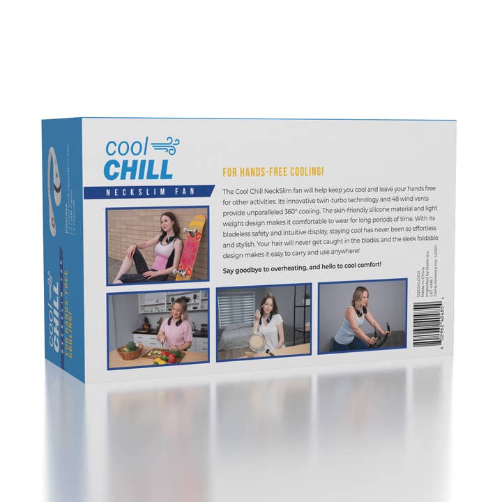 Showcase - Wholesale Handheld Electric Fan - Cool Chill Foldable NeckSlim Fan Summer Tiktok Viral